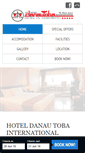 Mobile Screenshot of hoteldanautoba.com