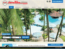 Tablet Screenshot of hoteldanautoba.com
